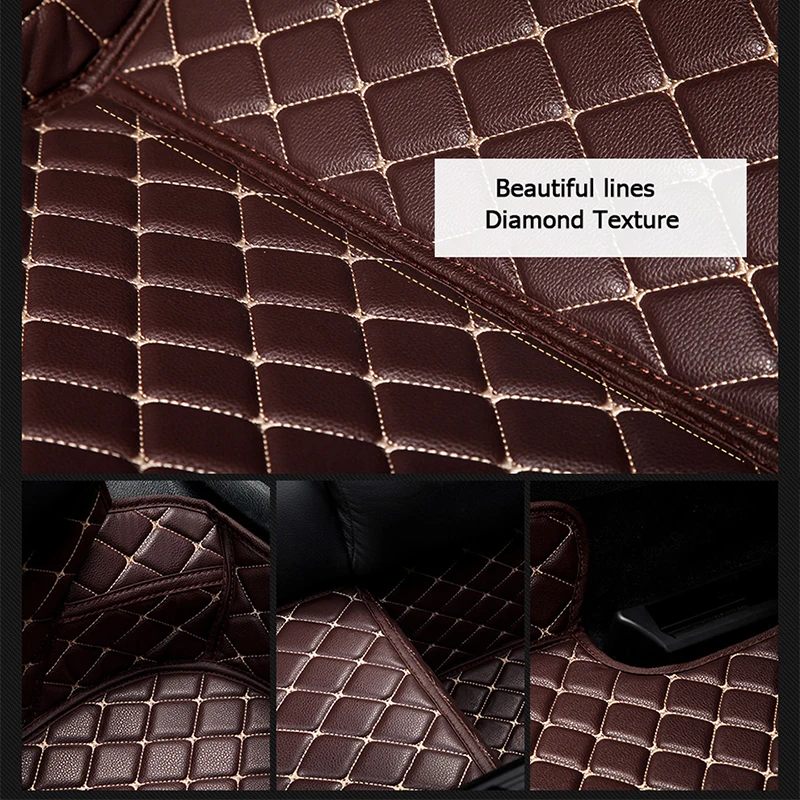 

ZHOUSHENGLEE Custom car floor mats For Tesla all models Model S Model X Model 3 accessories automobile foot covers foot Pads