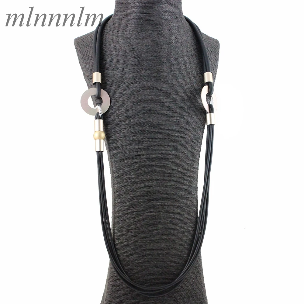 Женское Ожерелье для офиса винтажное простое резиновое ожерелье на шею ошейники