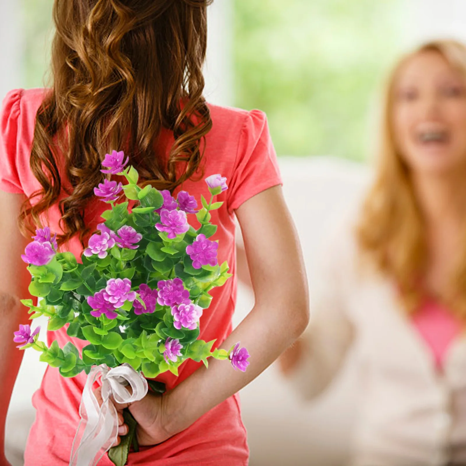 Новинка Лидер продаж Love Mom (Я люблю маму) 2 пряди искусственный Красота и