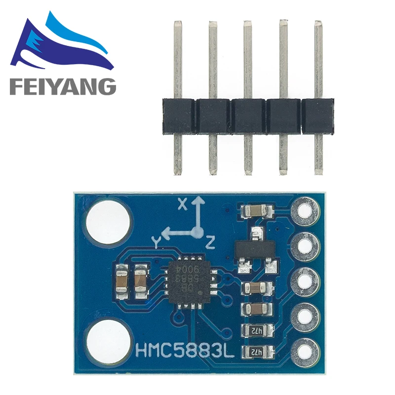 10 шт. магнитометр с тремя осями 3 5 В|sensor sensor|sensor modulesensor compass |