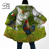 plstar cosmos 3dprinted mexico rooster custom name hooded coat cloak casual unqiue streetwear unisex premium hrajuku us size 1