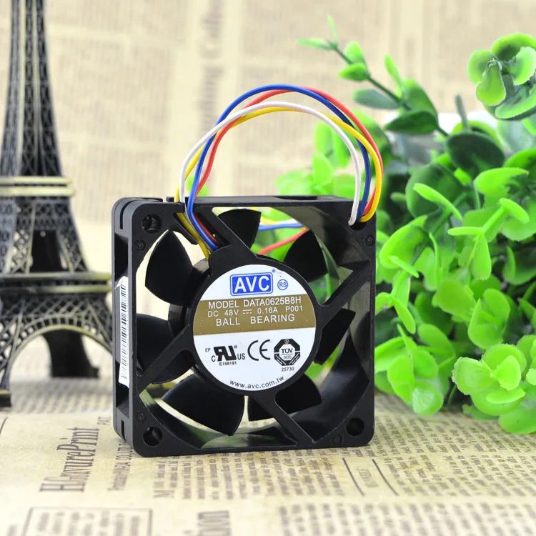 

Delivery AVC Data0625b8h 48V 0.16a Four-Wire 6cm Fan