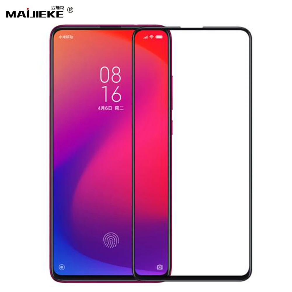 2.5D 9H HD redmi K30 полная клеевая Защитная пленка для экрана Xiaomi Redmi K20 pro Полное покрытие