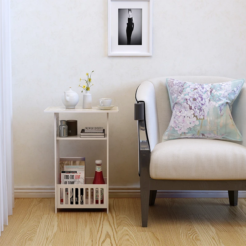 Деревянный журнальный столик SOKOLTE Европейский современный домашний мини-столик