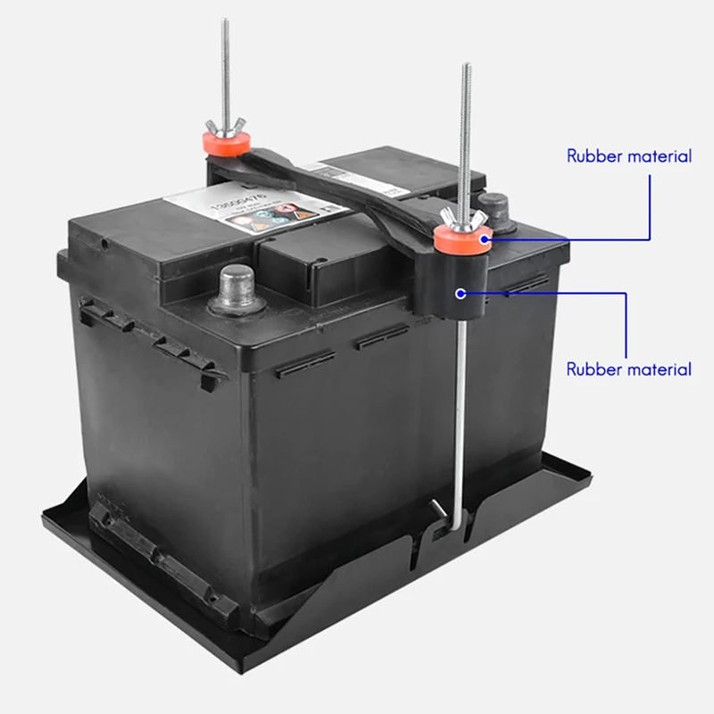 Универсальный перекладина Батарея нажмите и удерживайте болты кронштейна для 55AH