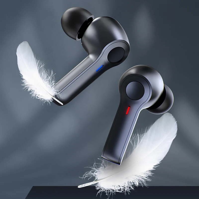 

TWS Wireless Bluetooth-compatible Earphone Deep Bass Stereo Headphones With Mic Fashion Sport Headset With Led Display