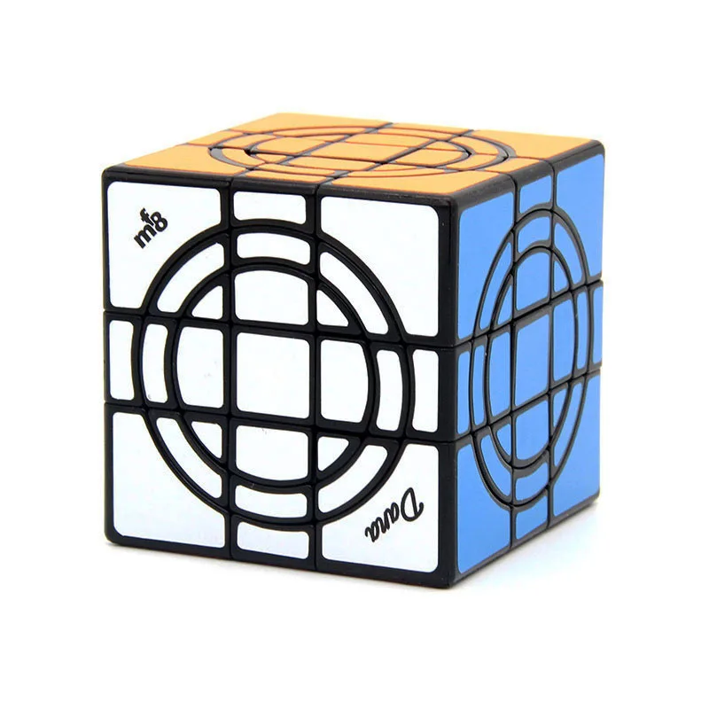 

Double Circle Rubik Cube Double Circle Crazy Third Order Primary Color Children Educational Toys With Circle Shaped BS50MF