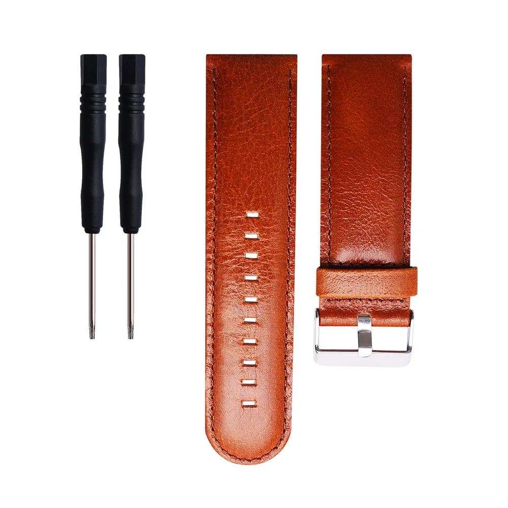 2020 Replacement Soft Leather Watch Band Strap + Tool For Garmin Fenix 3 / Hr Bw FREE SHIPPING Correa de reloj | Электроника