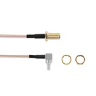 Антенный переходник для подключения USB модема к внешней антенне. Пигтейл (кабельная сборка) CRC9 - SMA (Female)