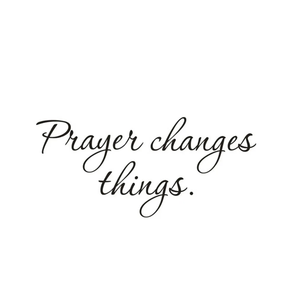 Съемная виниловая настенная роспись молитвы меняющая движение домашний декор