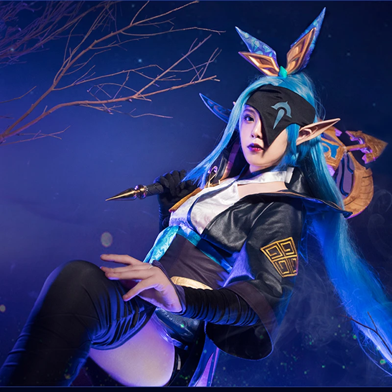 Костюм для косплея девочек на Хэллоуин Рождество |