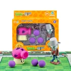 Фигурка Растения против Зомби 2 шт.лот, игрушка PVZ дыма-шroom, ведро зомби, стреляющая детская кукла, экшн-фигурка, модель, игрушка без коробки