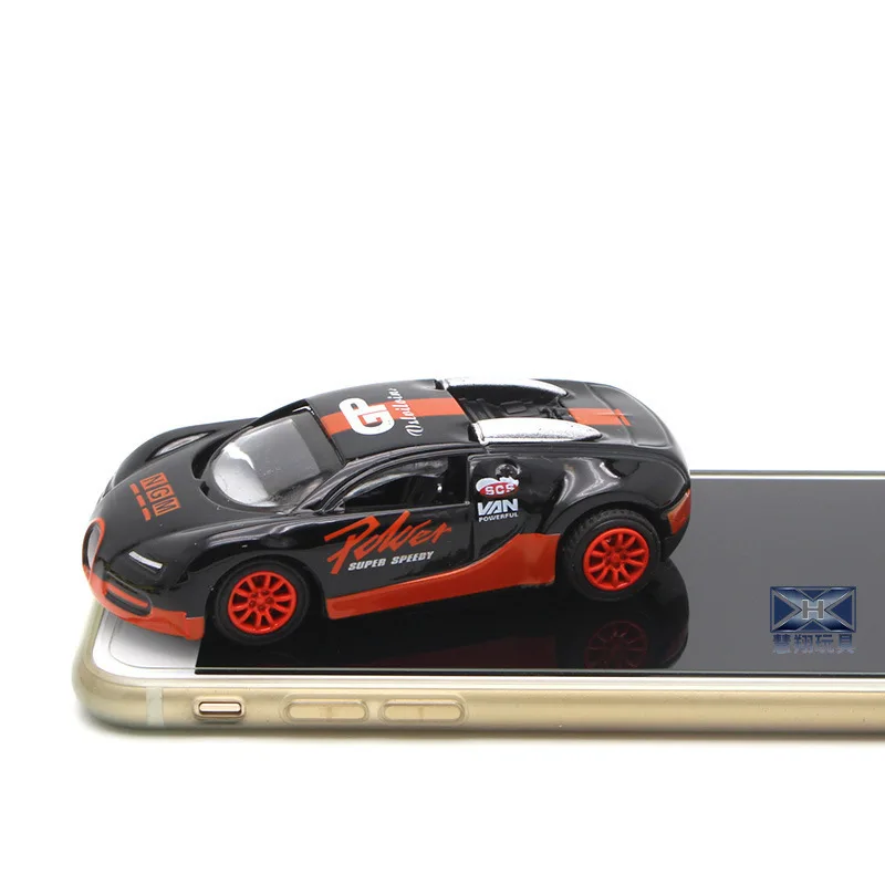 

5 PCS1:64 Children's Toy Sports Car Models Mini Pocket Car Suit Car Police Racing Car Metal Model Vehicle Kid Gifts For Children