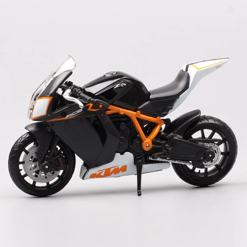 1:18 Масштаб Мини bburago KTM 1190 RC8 R спортивный велосипед литья под давлением модель игрушки superbike транспортные средства Мотоцикл цикл детский хобби сувенир