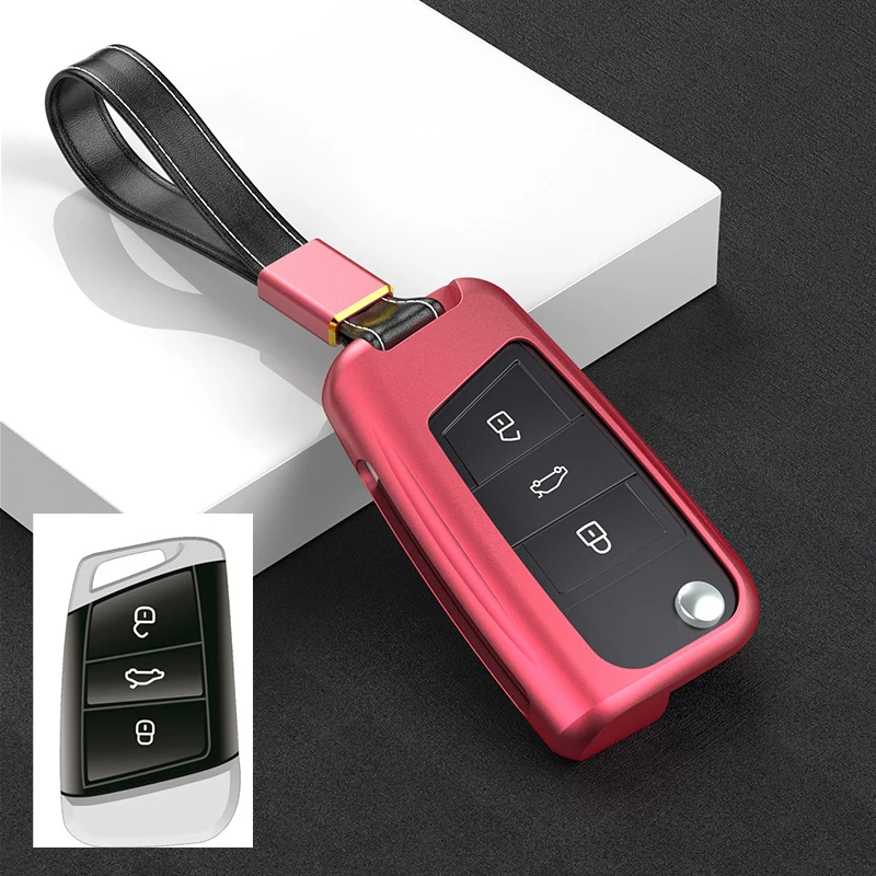 

Car Key Cover for Volkswagen Tiguan L Golf 7 Lingdu Bora Tourang Tanyue Sagitar Car Remote Control Key Protection Decoration