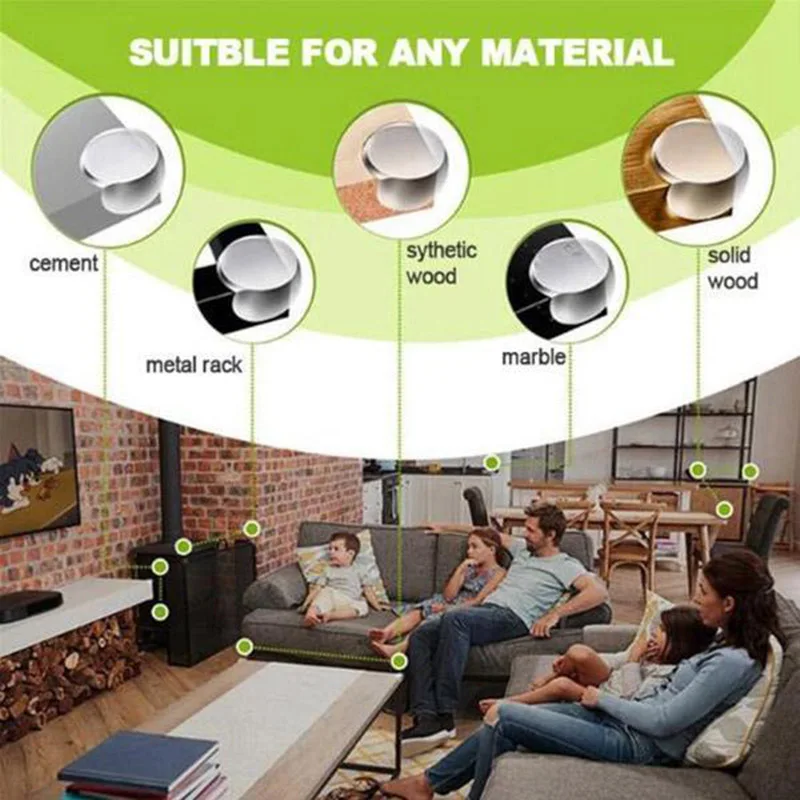 10 шт. силиконовые накладки на углы мебели для защиты от столкновений|Сувениры