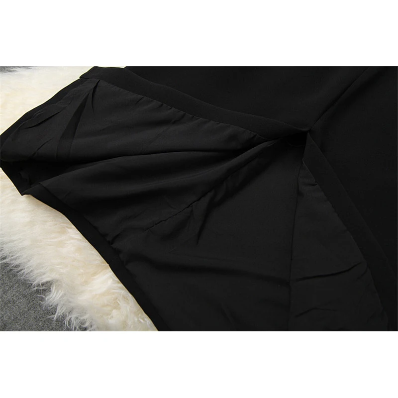 

Dress Elegant Runway Summer Designers Women Fashion 2021 New Sleeveless Lace Patchwork V Neck Slim Sexy Party Pencil Dresses