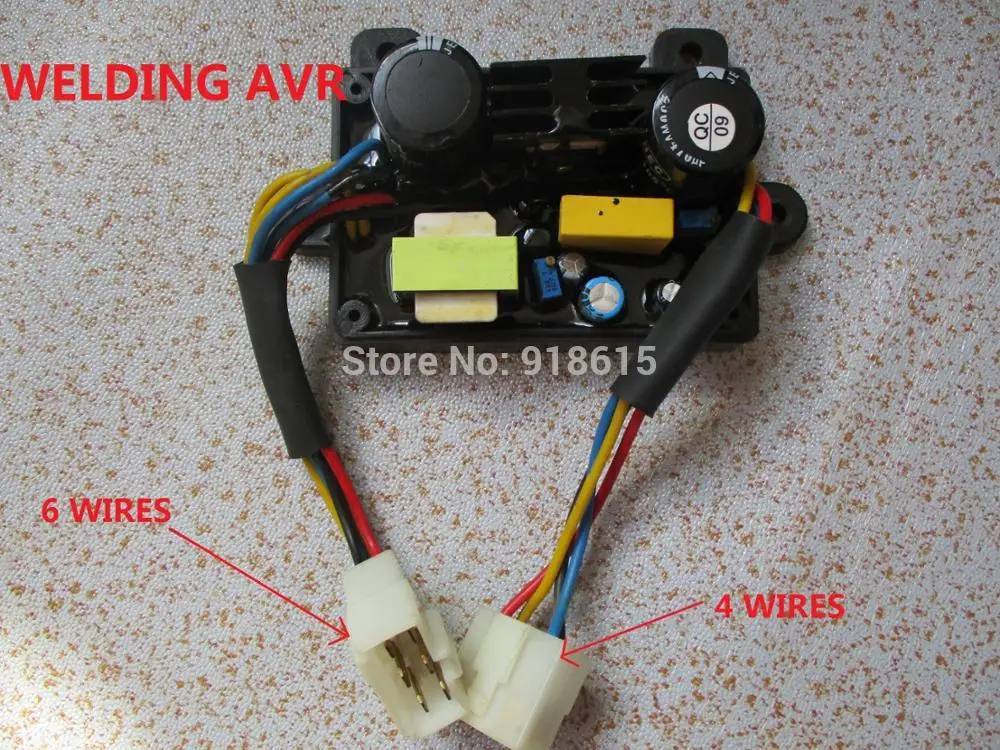 HIGH QUALITY General 5kw welding generator AVR stabilizer voltage regulator single phase HJ parts |