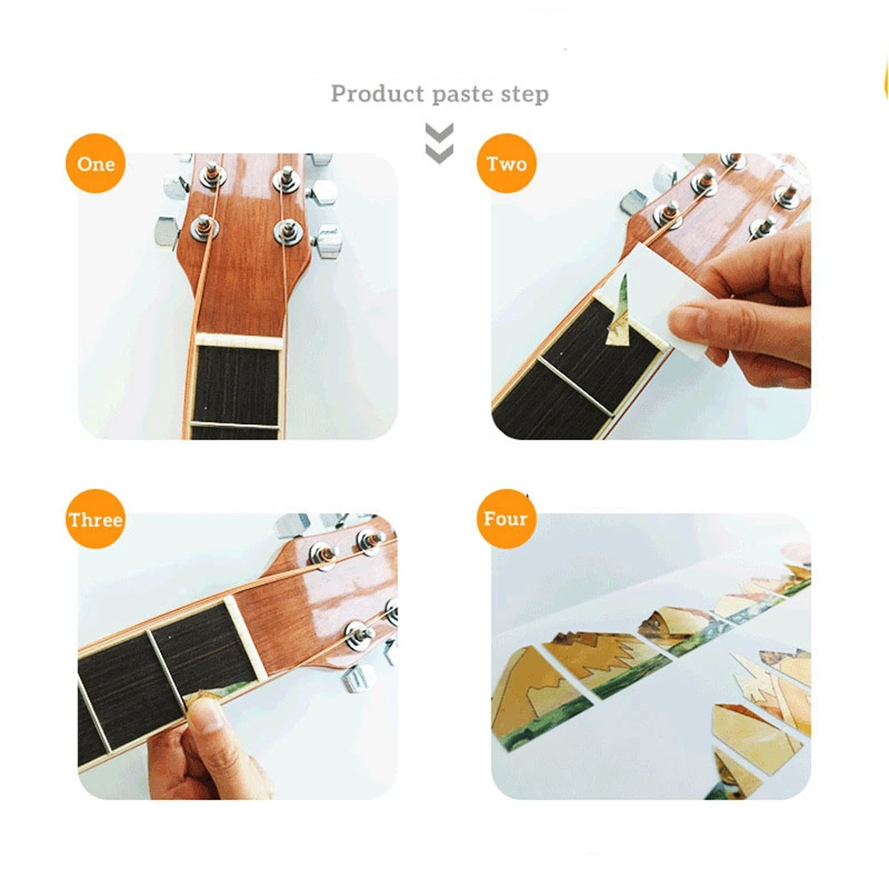 multi arten kreuz inlay decals griffbrett aufkleber für elektrische akustische gitarre bass aufkleber guitarra musik instrument dekoration free g