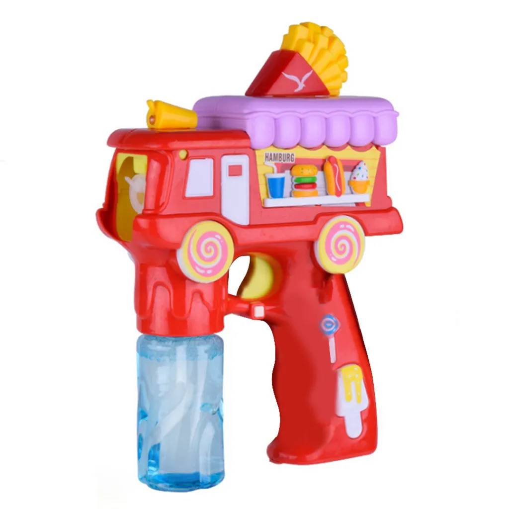Уличные электрические детские игрушки для детей мультяшное мыло гамбургеров