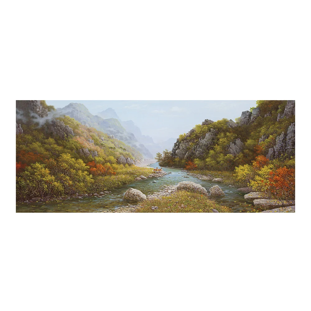 

Landscape Painting Scenery 3D Art Reproduction Canvas Frameless Art Decoration
