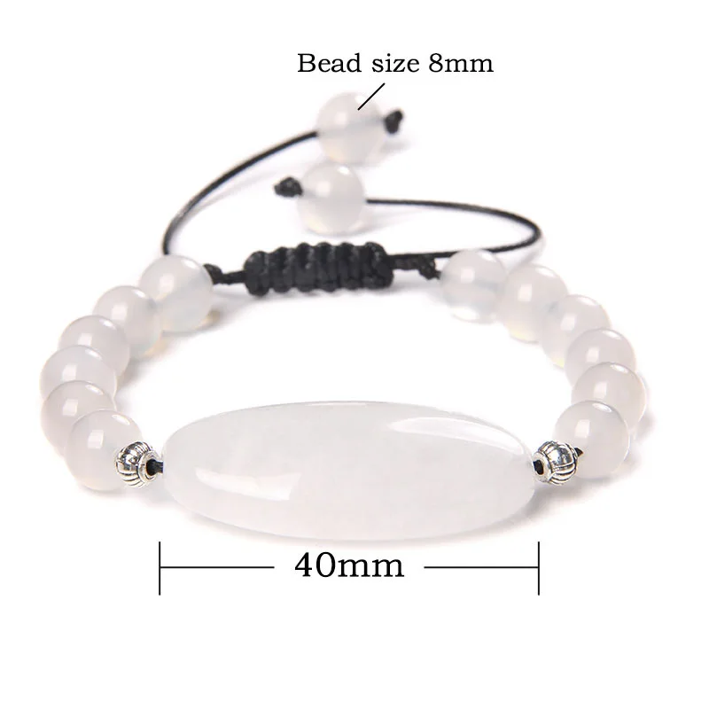 Браслет женский из натурального камня изящный лечебный браслет с бусинами