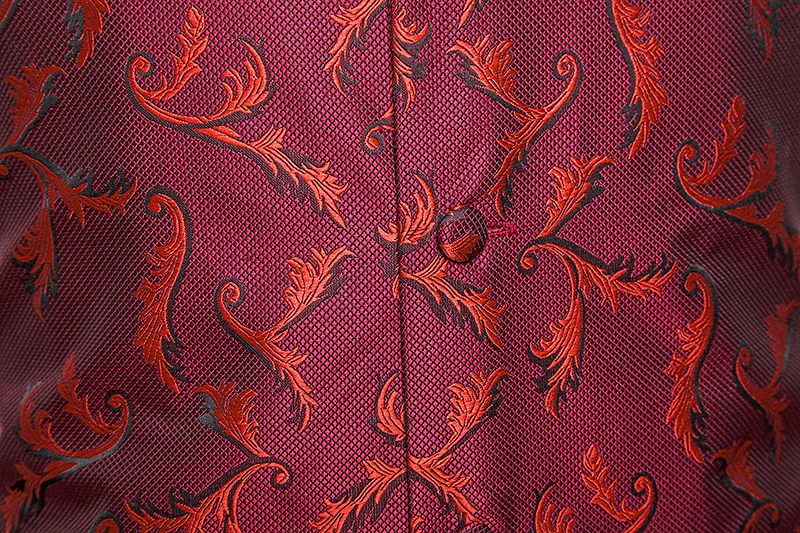 

Mens Hipster V Neck Slim Fit Single Breasted Paisley Suit Vest 2019 Brand New Gentleman Casual Business Waistcoat Vest Men Gilet