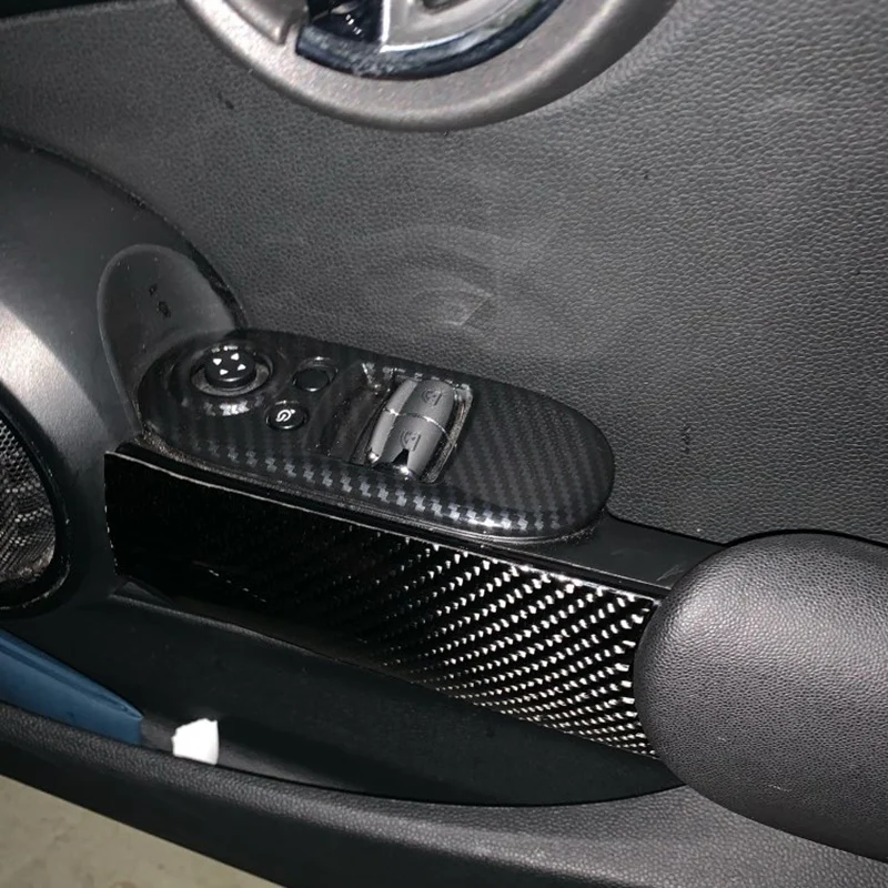 Автомобильный интерьер из углеродного волокна накладка на дверную ручку