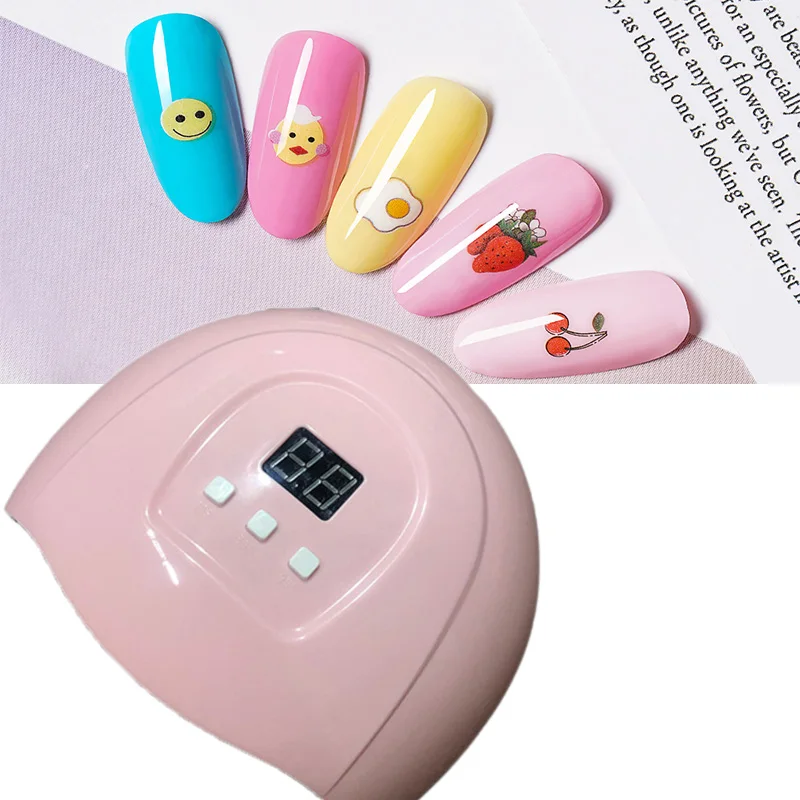 Сушилка для ногтей 24 Вт USB зарядка лампа с кнопкой таймера умный гелевый