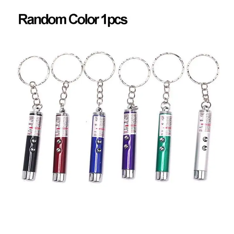 Красная ручка указка перезаряжаемая 2 в 1 забавная игрушка для кошек мини фонарик