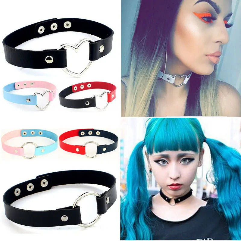 Очаровательное женское колье чокер с ножками в стиле панк из нержавеющей стали