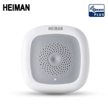 HEIMAN умный Zwave датчик температуры и влажности Z-wave датчик тепла Z wave домашний термометр ЕС 868 МГц пожарная сигнализация