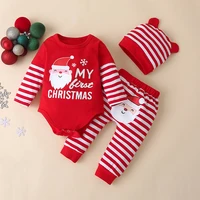 christmas halloween festival kids girls pijamas pants baby sleepwear childrens clothing sets boy outfit toddler clothes newborn