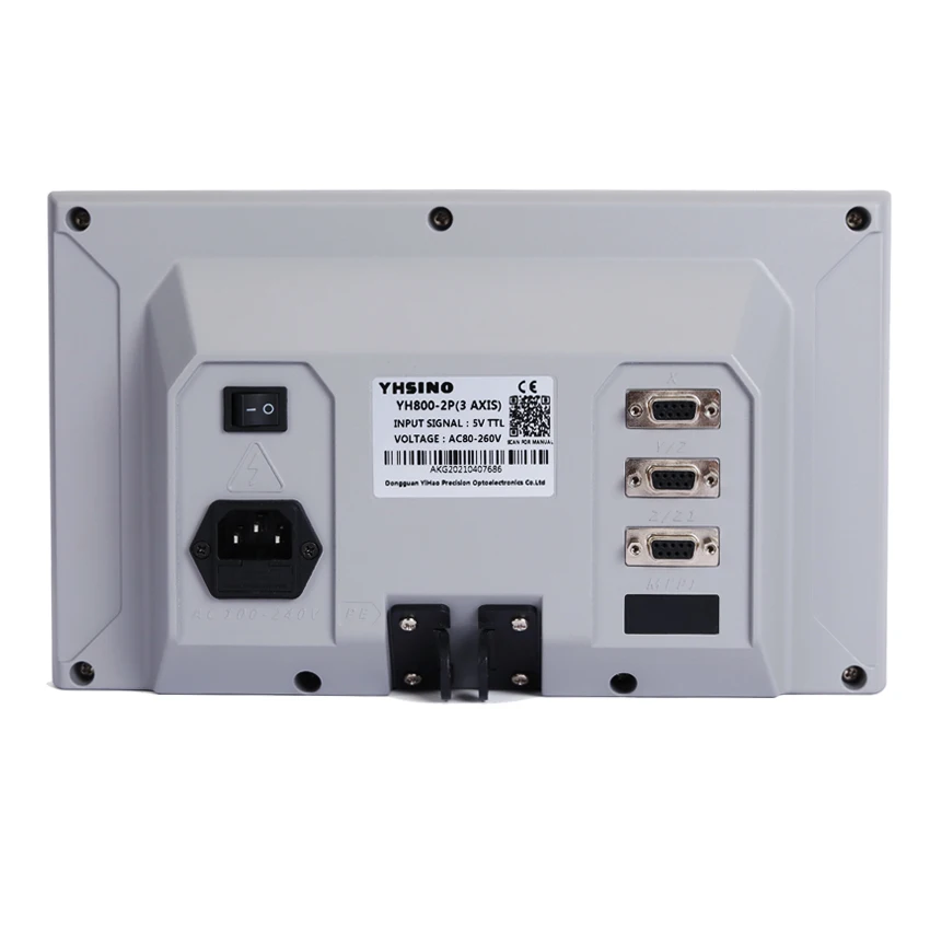 YH800-3P Multi-Language Big LCD Metal Digital Readout YIHAO GD Display and 3PCS 5U Linear Lines 300 400 500 600 700 800 900 1000 |