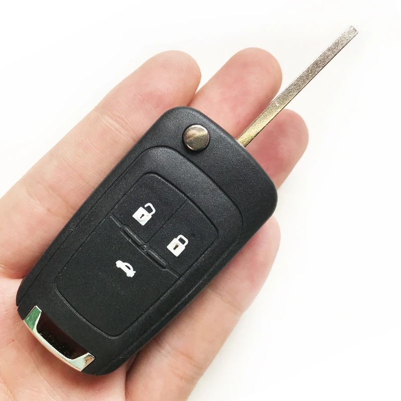 2/3/4/5 Кнопка флип ключа автомобиля чехол для Chevrolet Cruze 2012 Aveo Camaro Impala Lova Epica сменный дистанционный ключ крышка корпуса