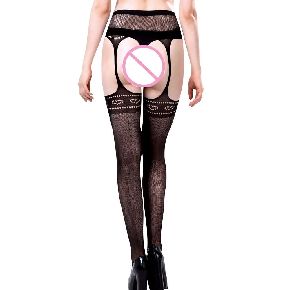 Женские модные чулки сексуальное женское бельё сетка кружева подвязка пояс до