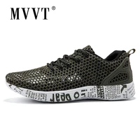 summer 360 degrees breathable running shoes men sneakers light weight sports shoes sea water shoes beach cool mesh