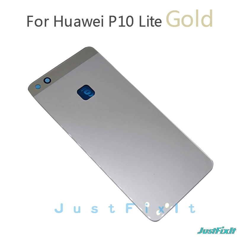 Для huawei P10 Lite/Nova Lite стеклянная крышка для huawei p10lite Задняя крышка батареи корпус запасные части с клейкой наклейкой