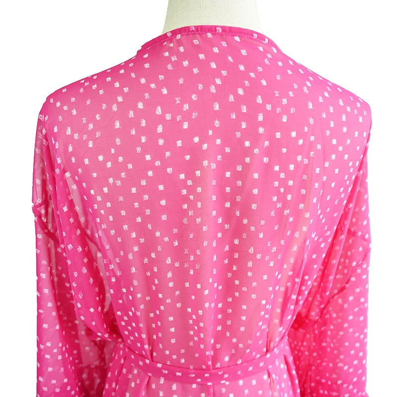 Новинка 2023 красное шифоновое длинное пляжное платье накидка на бикини саронг