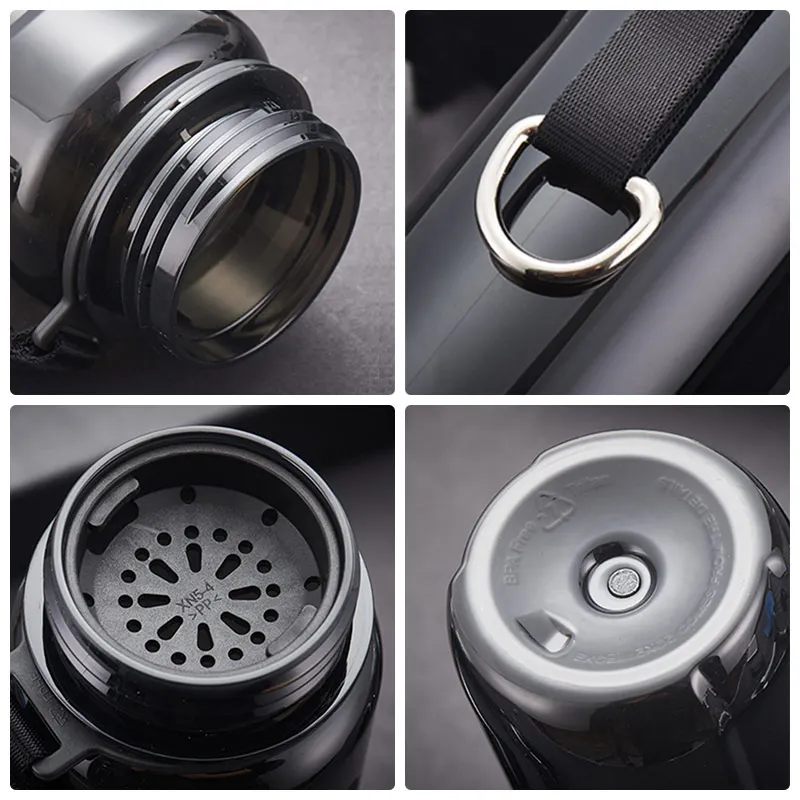 UZSPACE спортивная бутылка протеиновый шейкер портативный запечатанный против