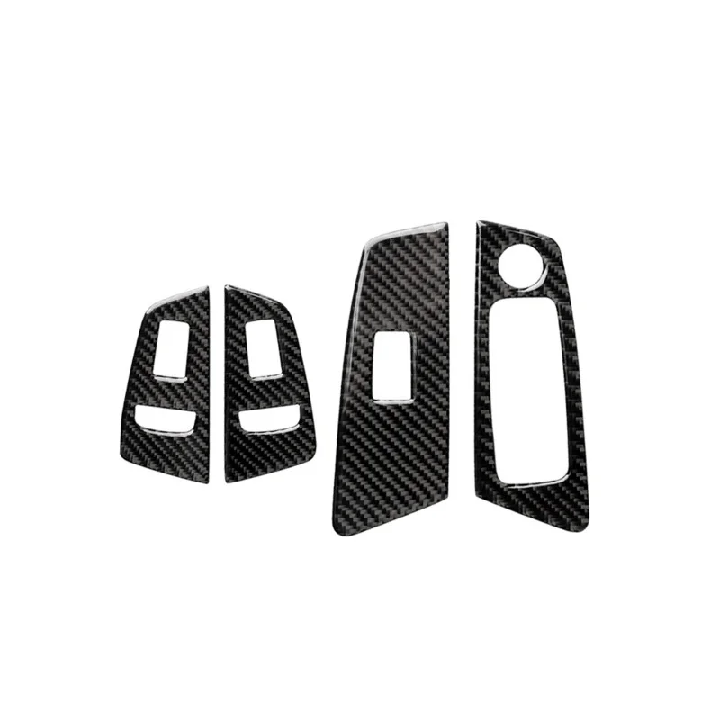 

Подходят для BMW 5 серии G38 528li/530li/540li/2018, стекла из углеродного волокна с низкой панелью подъема, аксессуары для модификации интерьера