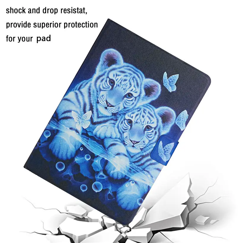 Чехол для iPad Pro 11 2020 2018, Обложка, Чехол для iPad Pro 11 2020, оболочка с мультяшным рисунком, защитный чехол-книжка + подарок от AliExpress WW