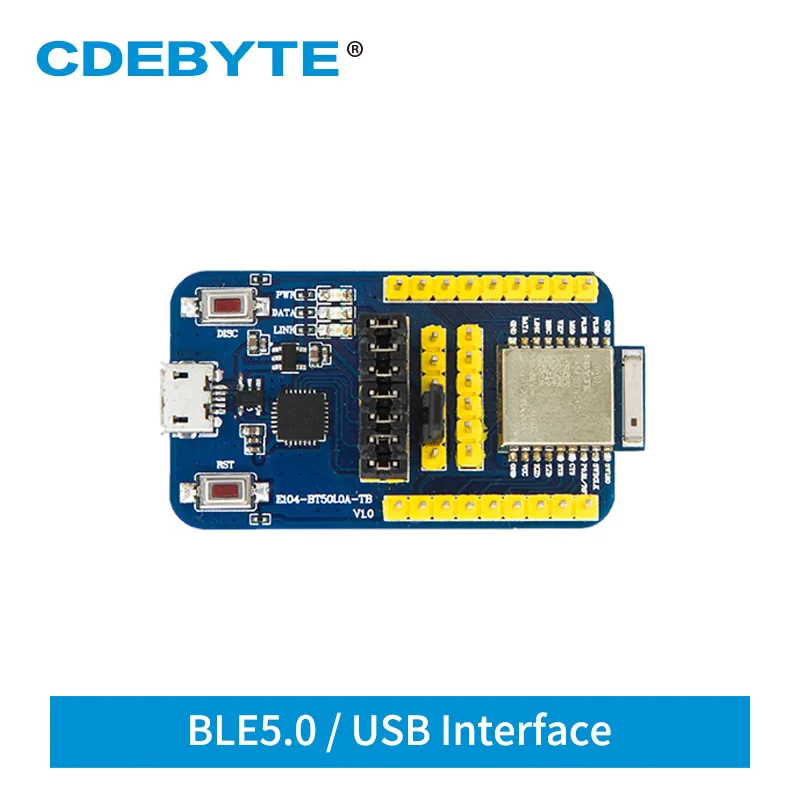 

E104-BT5010A-TB nRF52810 USB тестовая плата Bluetooth модуль BLE 5,0 для UART E104-BT5010A CDEBYTE