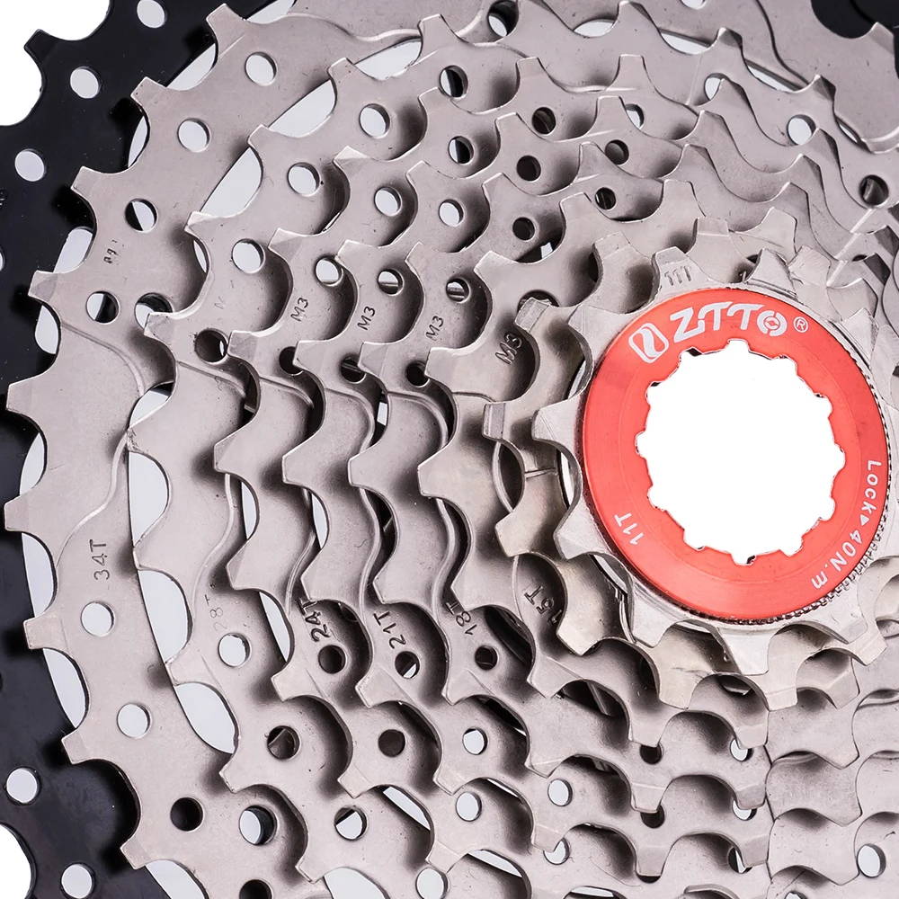 Кассета ZTTO MTB для горного велосипеда 9 скоростей 11 40T s широкий коэффициент В