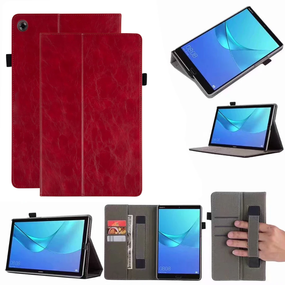 Модный чехол для планшета Huawei Mediapad M5 8 4 дюйма Твердый с держателем рук mediapad +