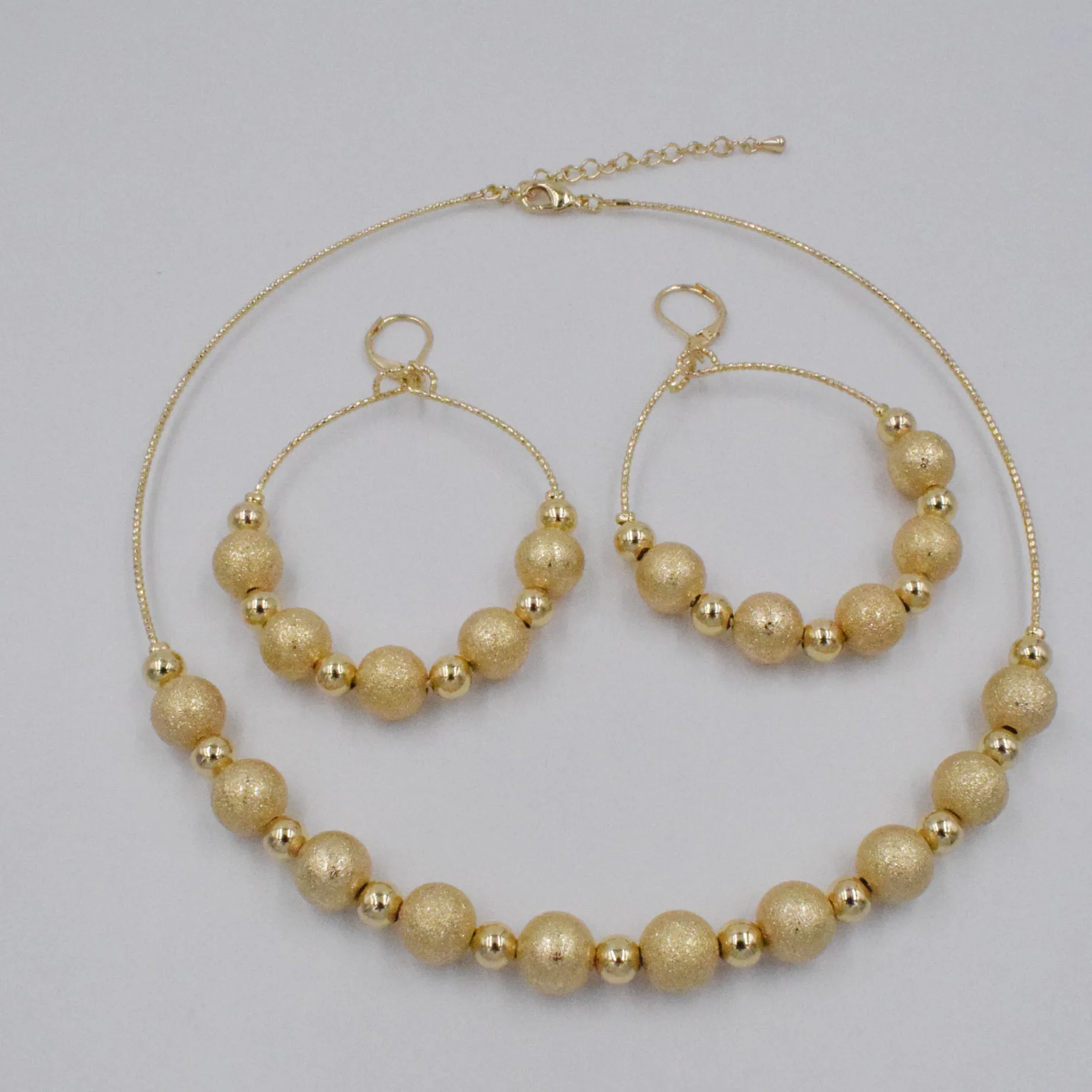 2021 новый высококачественный модный комплект ювелирных изделий из Дубая золотого