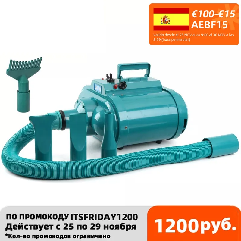 Secador de pelo profesional LT1090DH para perros, doble Motor, 3300W, fuerte potencia, certificado CE-0