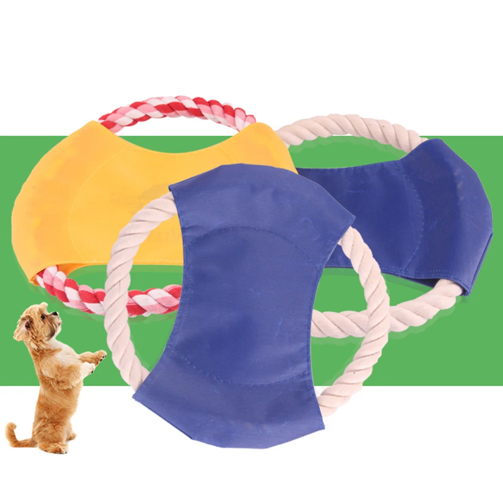 Прочные плавающие диски-игрушки для собак на открытом воздухе щенков нейлоновая