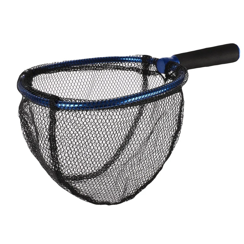 

Fly Fishing Net Mesh Aluminum Alloy Landing Net Trout Catch Net for Trout Boating Fishing Tackle Gear