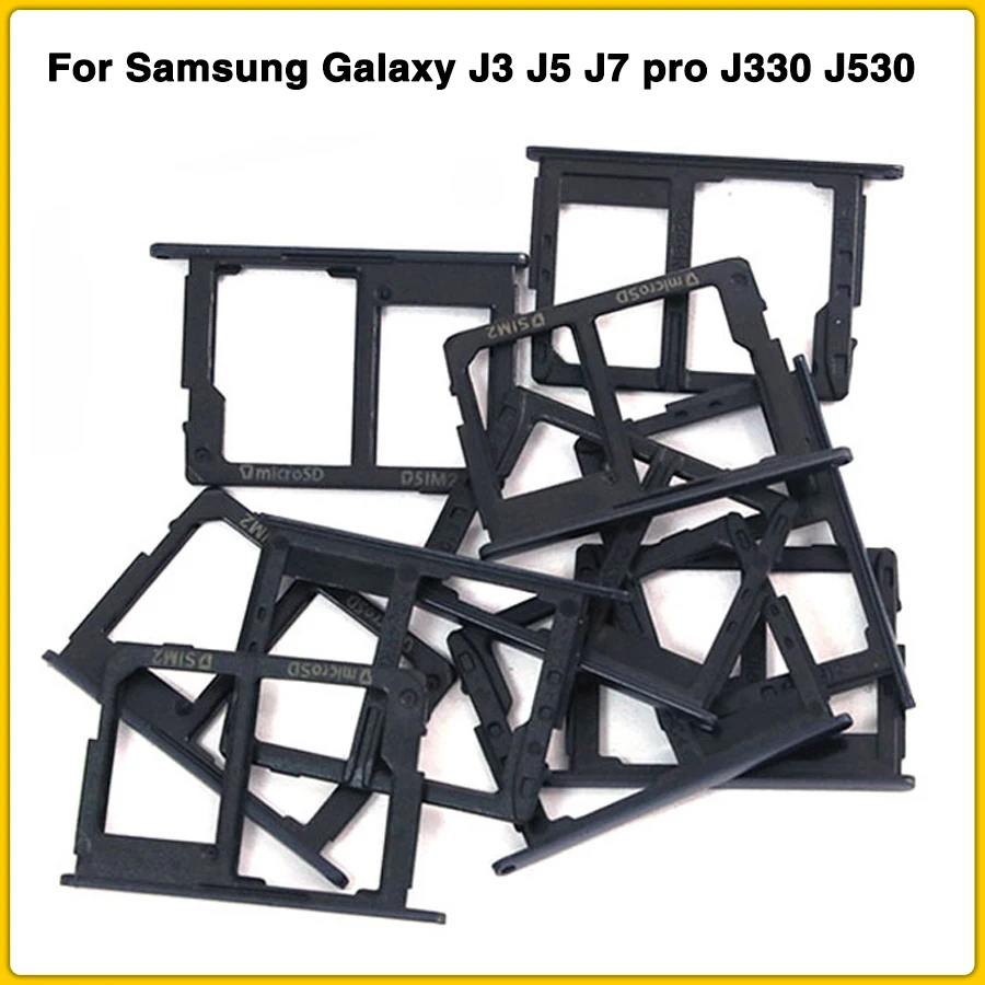 Лоток для SIM карты Samsung Galaxy J3 J5 J7 pro J330 J530 J730 J330F J530F J730F устройство чтения